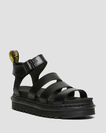 Blaire Women's Brando Leather Strap Sandals
